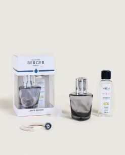 Zestaw prezentowy - Maison Berger - lampa katalityczna Terra Black + esencja Wilderness 250 ml