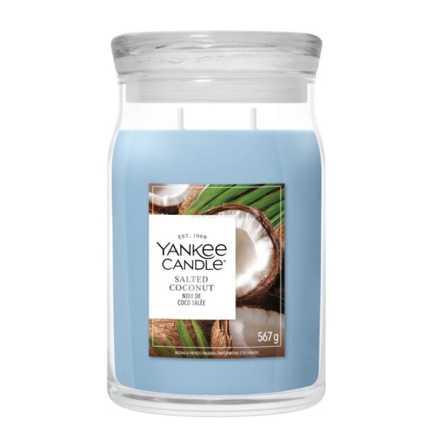 Yankee Candle Salted Coconut - duża świeca zapachowa 567g