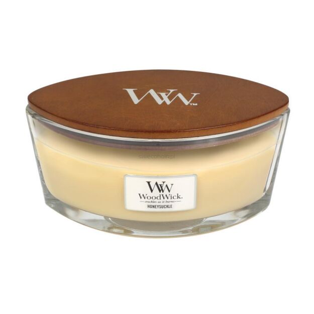 Świeca Woodwick Hearthwick - Honeysuckle 