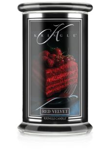Red Velvet - Kringle Candle - duża świeca z dwoma knotami (624g) - seria Reserve