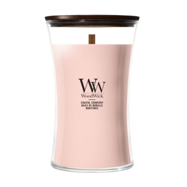 WoodWick Coastal Sunberry - duża świeca zapachowa 610g