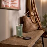 WoodWick Verdant Fig - duża świeca zapachowa z drewnianym knotem 610g - 4