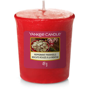 Peppermint Pinwheels - Yankee Candle - mała świeca votive - nowość 2022