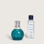 Zestaw prezentowy - Maison Berger - lampa katalityczna Disco Green + esencja Cosy Musk 250 ml - 2