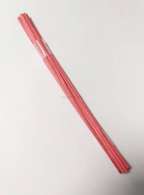 Patyczki  rattanowe Goa do dyfuzora zapachowego   - różowe - 12 sztuk