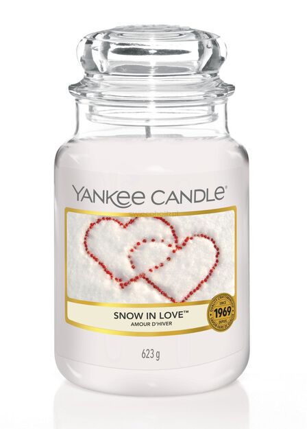 Snow In Love - Yankee Candle - duża świeca zapachowa