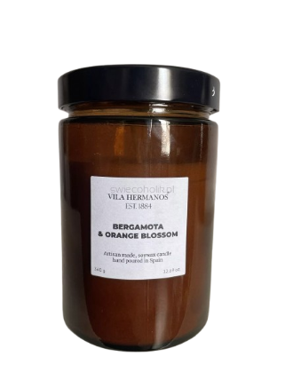 Bergamot & Orange Blossom - Vila Hermanos - świeca zapachowa 350g - seria Apothecary