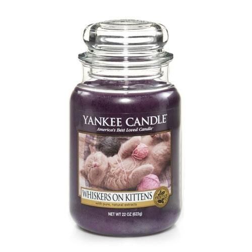 Whiskers on Kittens Yankee Candle - Duża świeca