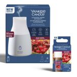 Ultrasonic - Yankee Candle - odświeżacz z olejkiem Black Cherry - zestaw startowy  - 2