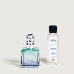 Zestaw prezentowy - Maison Berger - lampa katalityczna Glacon Turquoise/Blue + esencja Ocean Breeze 250 ml - 2