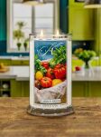 Garden Fresh - Kringle Candle - duża świeca z dwoma knotami (624g) - 2