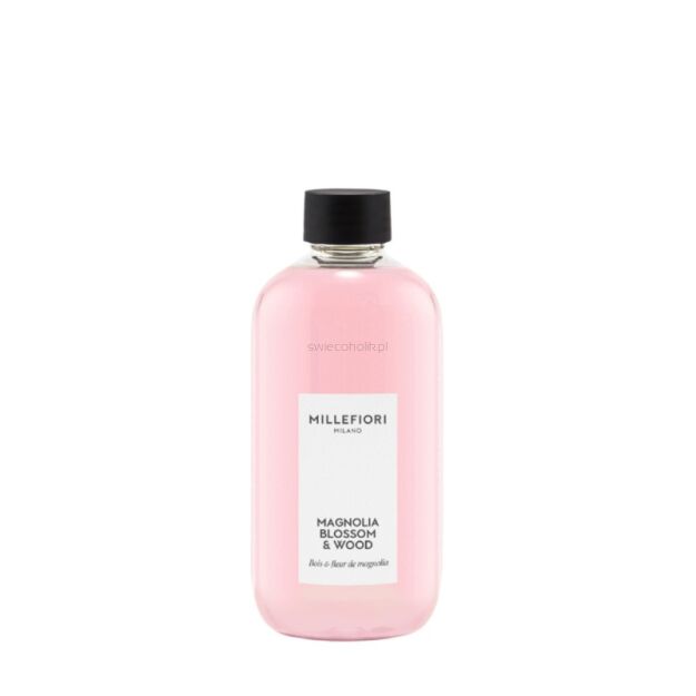 Magnolia Blossom & Wood  Millefiori - uzupełniacz 250ml do pałeczek zapachowych- seria Natural