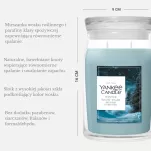 Yankee Candle Winter Night Stars - duża świeca zapachowa 567 g - 2