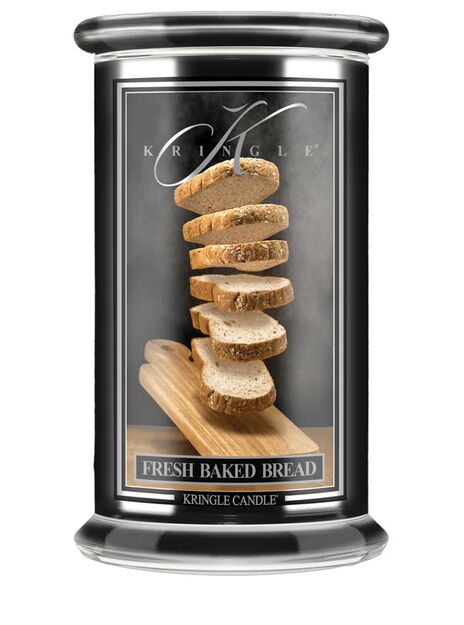 Fresh Baked Bread - Kringle Candle - duża świeca z dwoma knotami (624g) - seria Reserve