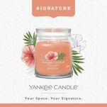 Tropical Breeze - Yankee Candle Signature - średnia świeca z dwoma knotami - 2