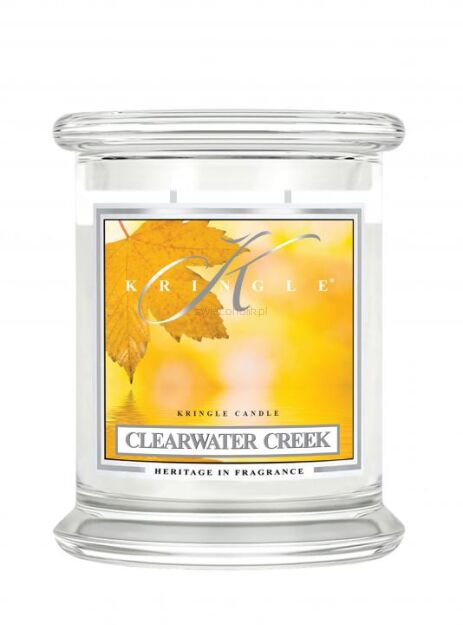 Kringle Candle - Clearwater Creek - średnia świeca zapachowa (411g)