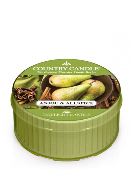 Anjou & Allspice - Country Candle - daylight - mała świeca zapachowa
