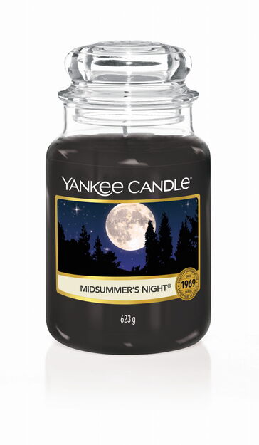 Duża świeca zapachowa Yankee Candle - Midsummers Night