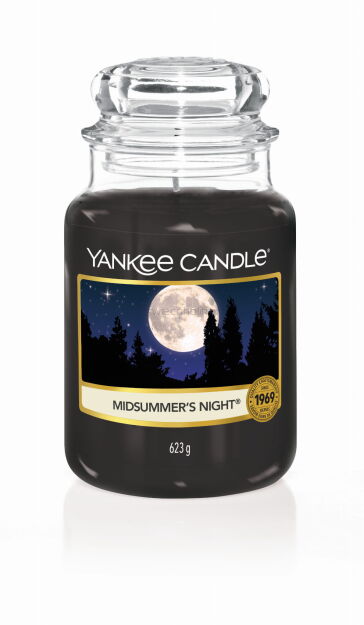 Duża świeca zapachowa Yankee Candle - Midsummers Night