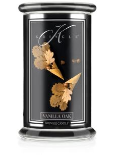 Kringle Candle Vanilla Oak Reserve – duża świeca zapachowa 623 g 2 knoty