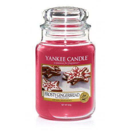 Frosty Gingerbread - Yankee Candle - duża świeca zapachowa