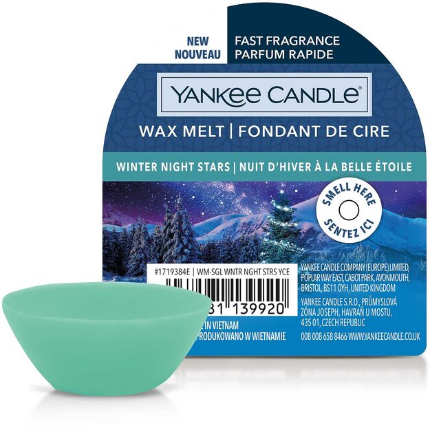 Winter Night Stars - Yankee Candle - wosk zapachowy - nowość 2022