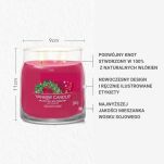 Sparkling Winterberry - Yankee Candle Signature - średnia świeca z dwoma knotami - 2