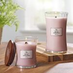 Wild Violet - petite Woodwick mini świeca zapachowa z drewnianym knotem - 2