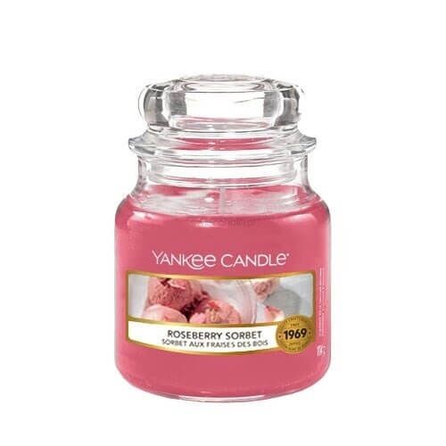 Roseberry Sorbet Yankee Candle - mała świeca zapachowa