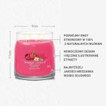 Red Raspberry - Yankee Candle Signature - średnia świeca z dwoma knotami - 2