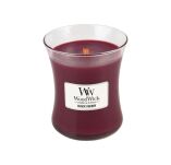 Black Cherry - WoodWick - średnia świeca zapachowa z drewnianym knotem - 2