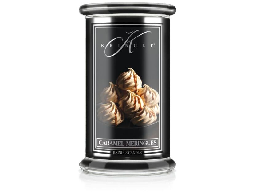 Kringle Candle Reserve Caramel Meringue - duża świeca zapachowa 624 g 2 knoty