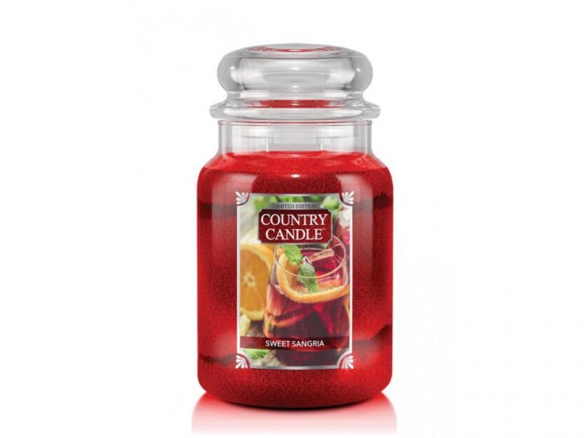 Sweet Sangria Country Candle - duża świeca - 2 knoty