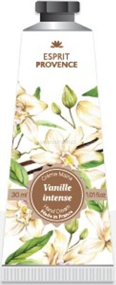 Krem do rąk Wanilia (Vanille Intense) 30 ml | Esprit Provence