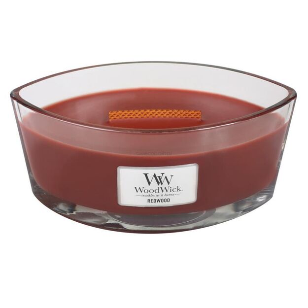 Redwood -Hearthwick Woodwick - świeca z drewnianym knotem