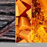 Smoked Vanilla - Woodwick - średnia świeca z drewnianym knotem - seria Nature's Wick. - 2