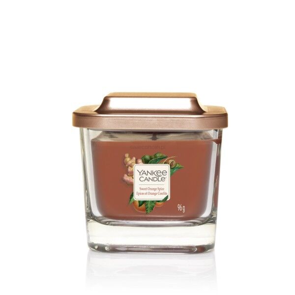 Sweet orange spice- Yankee Candle Elevation - mała świeca zapachowa