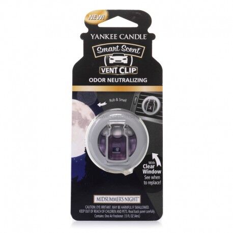 Midsummer's Night Yankee Candle - zapach samochodowy car jar vent clip