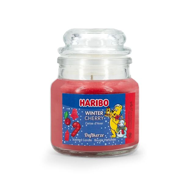 Winter Cherry - Haribo - świeca zapachowa 85g