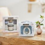 Zestaw prezentowy Sakura Blossom Festival - Yankee Candle - 3 x wosk zapachowy + kominek - 3