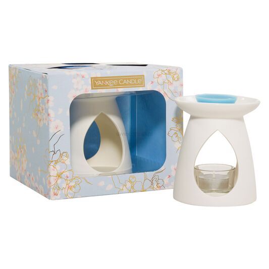 Zestaw prezentowy Sakura Blossom Festival - Yankee Candle - 3 x wosk zapachowy + kominek