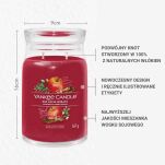 Red Apple Wreath - Yankee Candle Signature - duża świeca z dwoma knotami - 3
