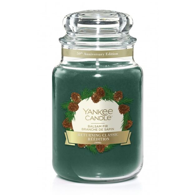 Balsam Fir Yankee Candle - duża świeca zapachowa 