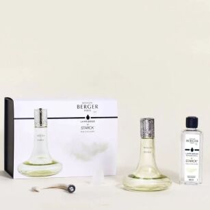 Zestaw prezentowy - Maison Berger - lampa katalityczna Starck Green + esencja Peau d'Ailleurs 250 ml