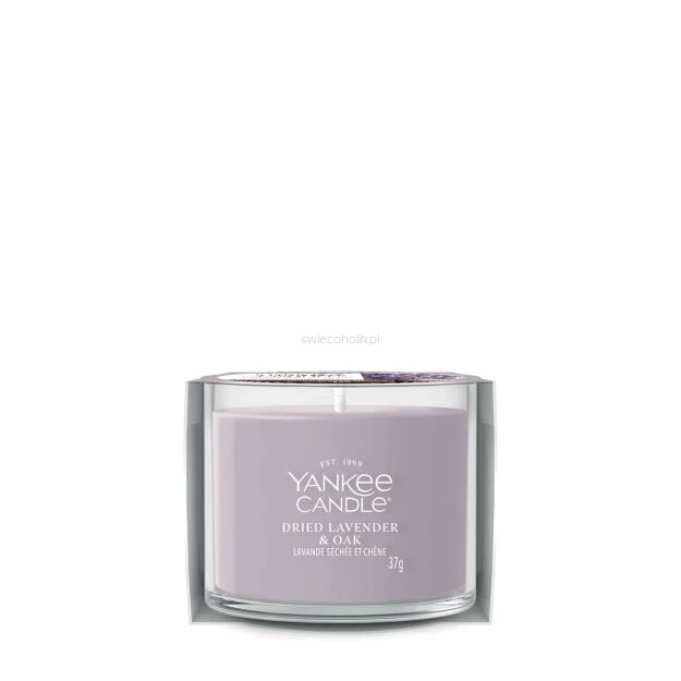 Dried Lavender & Oak Yankee Candle - mini świeca zapachowa 37g