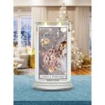 Aurum & Evergreen - Kringle Candle - duża świeca z dwoma knotami (624g) - 2