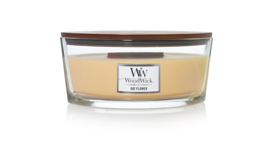 Oat Flower - WoodWick Hearthwick - świeca elipsa NOWOŚĆ 2020