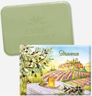 Mydło prowansalskie kwiat oliwki (Fleurs d’Olivier) 140 g | Esprit Provence