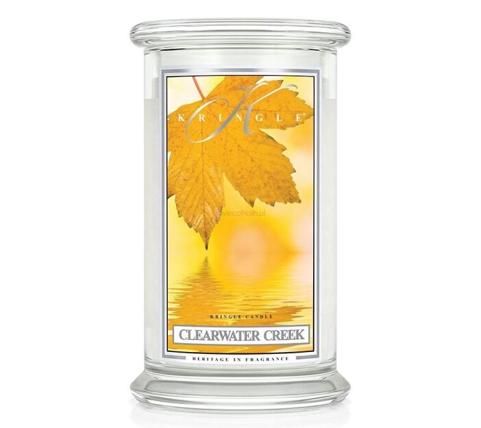 Kringle Candle - Clearwater Creek - duża świeca zapachowa (623g)