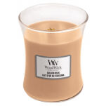 Golden Milk - Woodwick - średnia świeca zapachowa z drewnianym knotem - 2